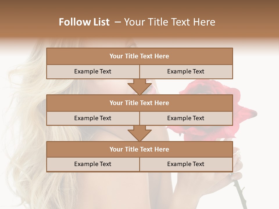 Toothy Smile White Hands PowerPoint Template