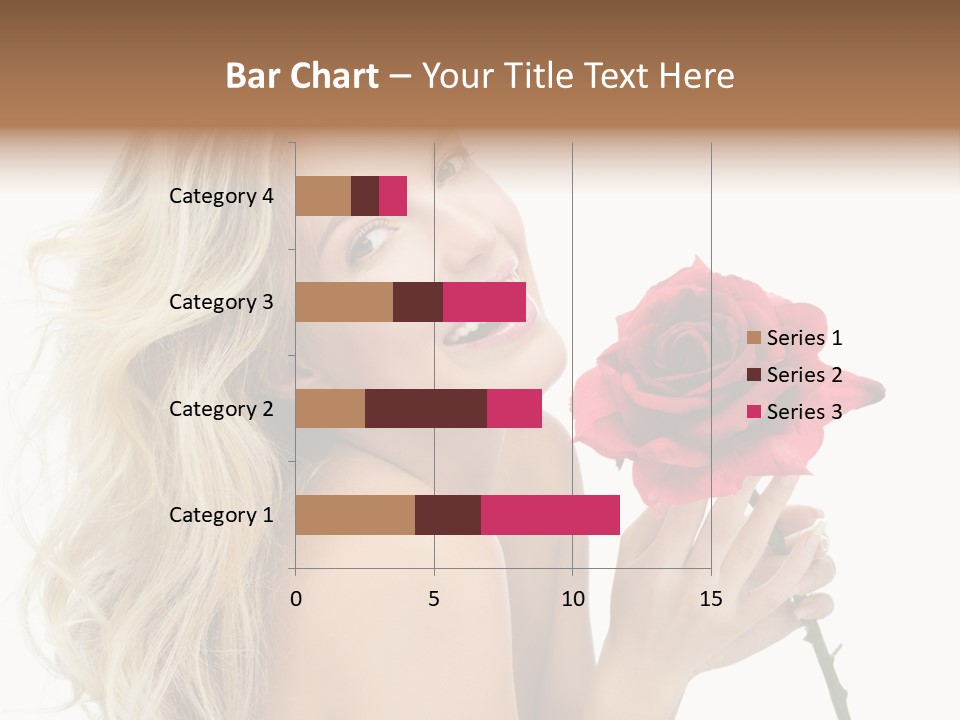 Toothy Smile White Hands PowerPoint Template