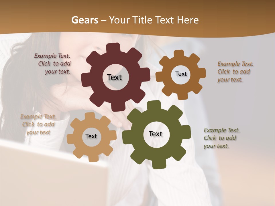 Internet Lernen Entspannung PowerPoint Template