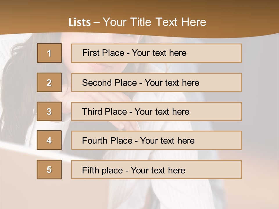 Internet Lernen Entspannung PowerPoint Template