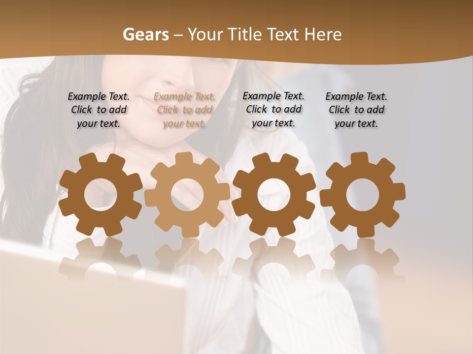 Internet Lernen Entspannung PowerPoint Template