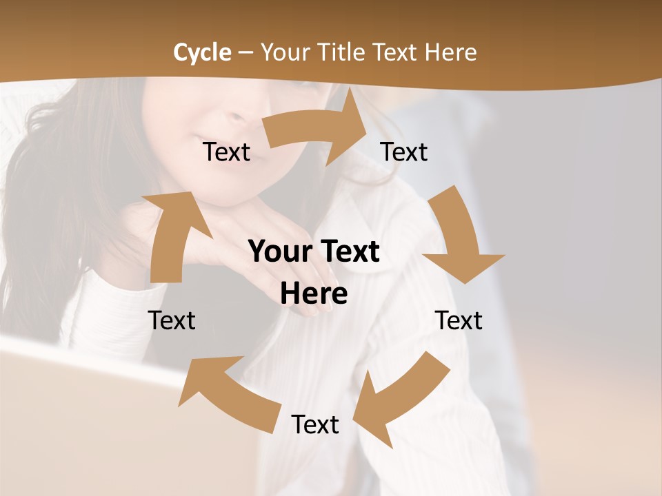 Internet Lernen Entspannung PowerPoint Template