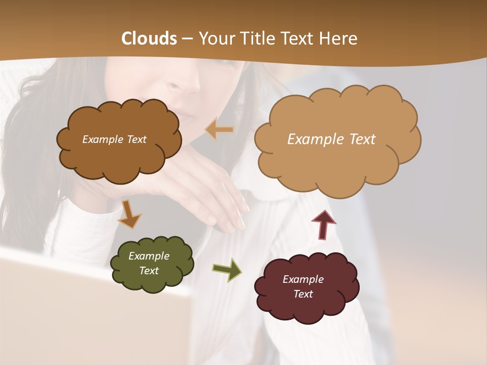 Internet Lernen Entspannung PowerPoint Template