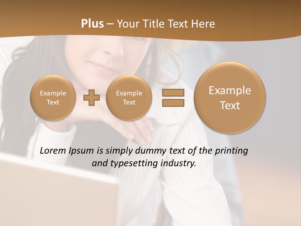 Internet Lernen Entspannung PowerPoint Template