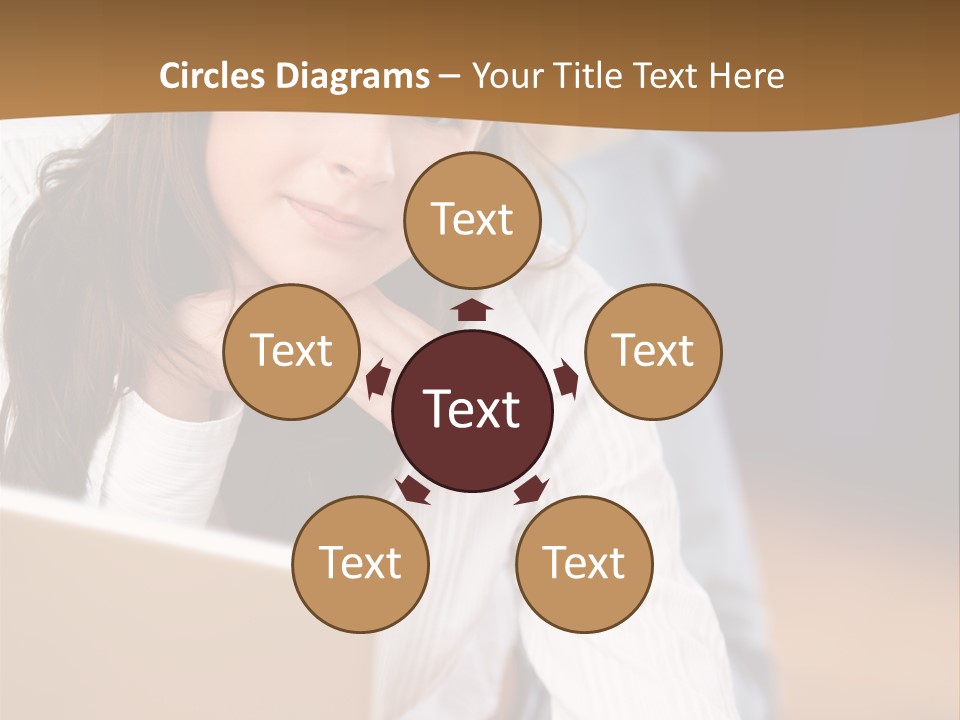 Internet Lernen Entspannung PowerPoint Template