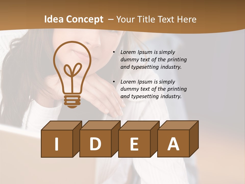 Internet Lernen Entspannung PowerPoint Template