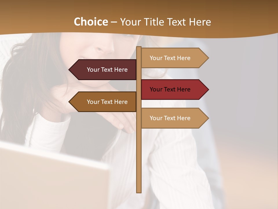 Internet Lernen Entspannung PowerPoint Template