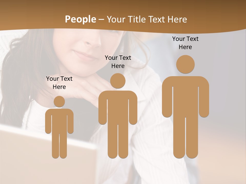 Internet Lernen Entspannung PowerPoint Template