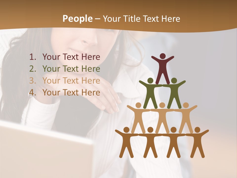 Internet Lernen Entspannung PowerPoint Template