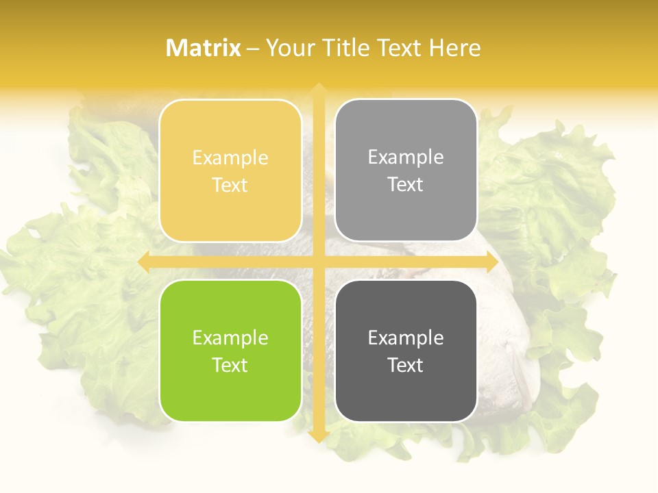 Merluzzo Pomodorini Orata PowerPoint Template