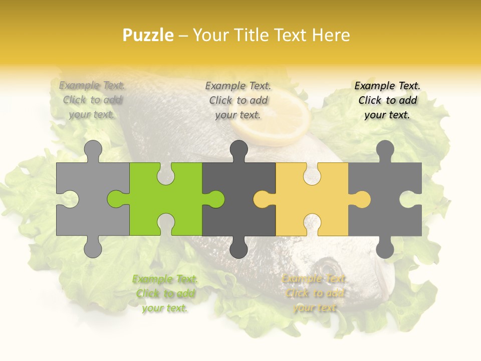 Merluzzo Pomodorini Orata PowerPoint Template