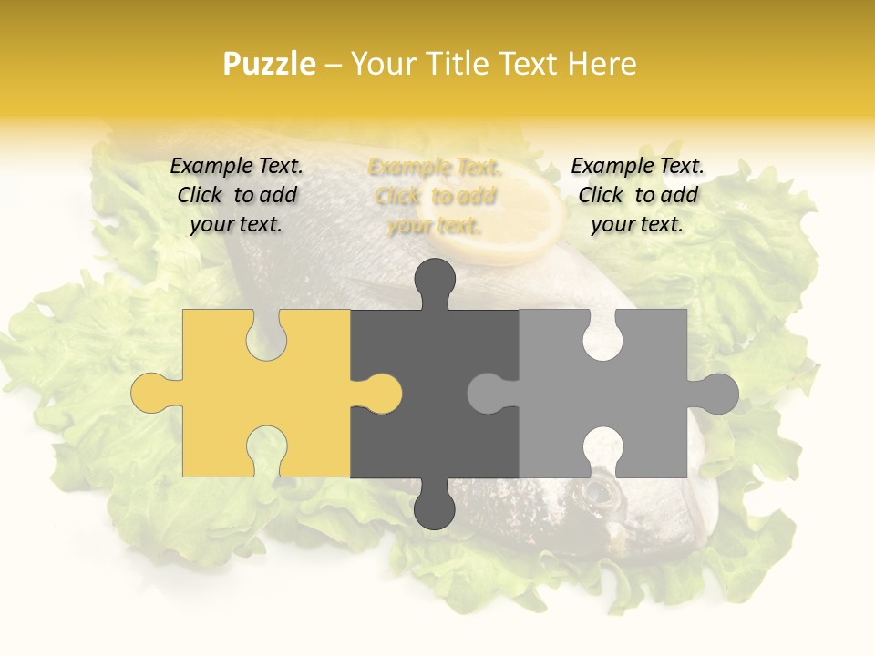 Merluzzo Pomodorini Orata PowerPoint Template