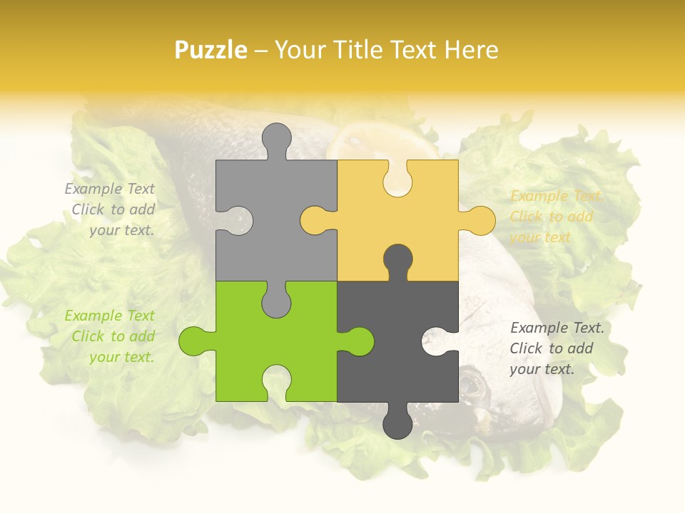 Merluzzo Pomodorini Orata PowerPoint Template