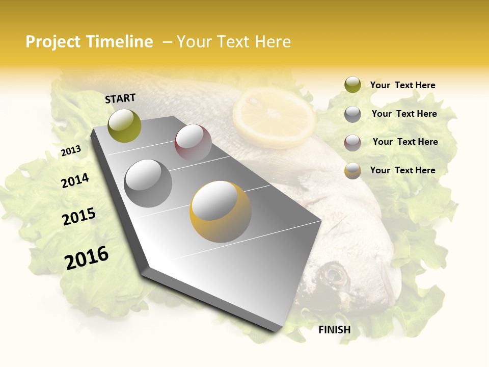 Merluzzo Pomodorini Orata PowerPoint Template