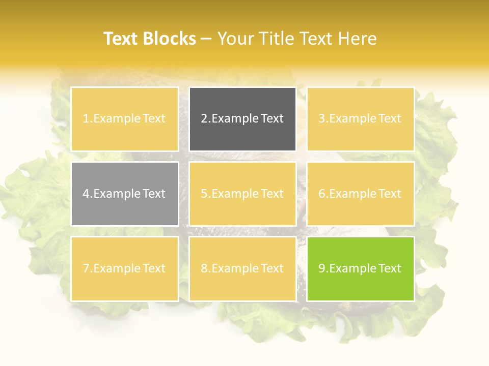 Merluzzo Pomodorini Orata PowerPoint Template