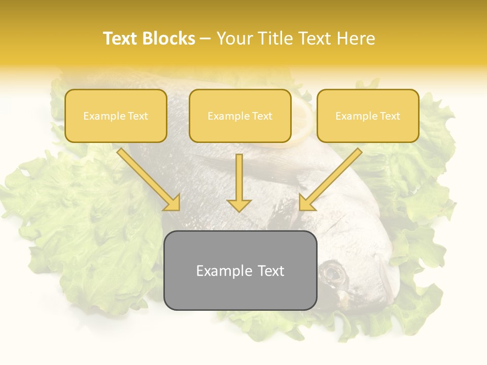 Merluzzo Pomodorini Orata PowerPoint Template