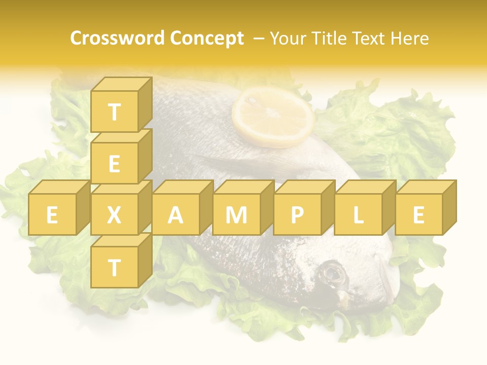 Merluzzo Pomodorini Orata PowerPoint Template