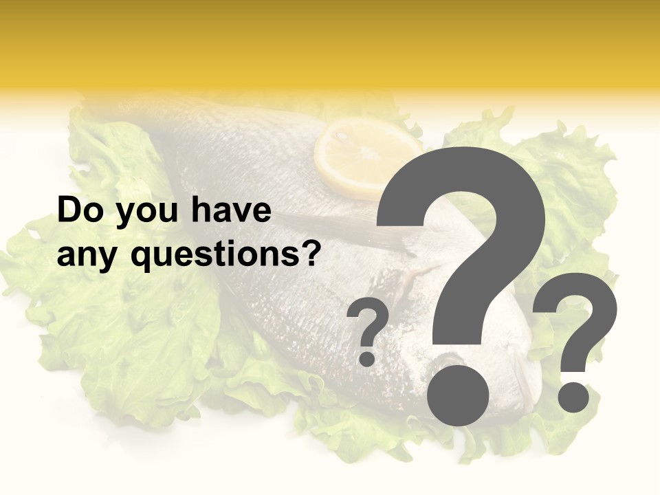 Merluzzo Pomodorini Orata PowerPoint Template