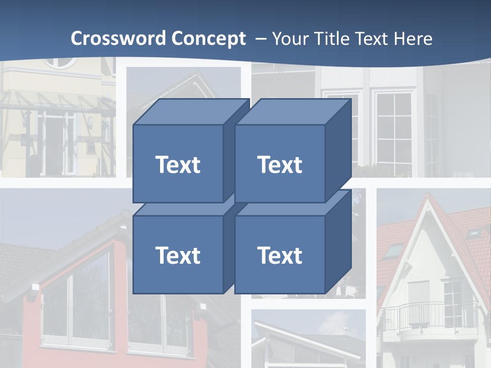 Immobilie Eigenheim Villa PowerPoint Template