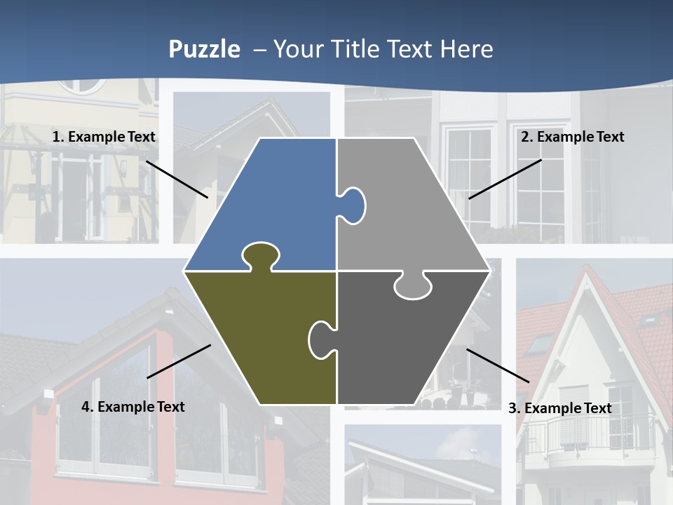 Immobilie Eigenheim Villa PowerPoint Template