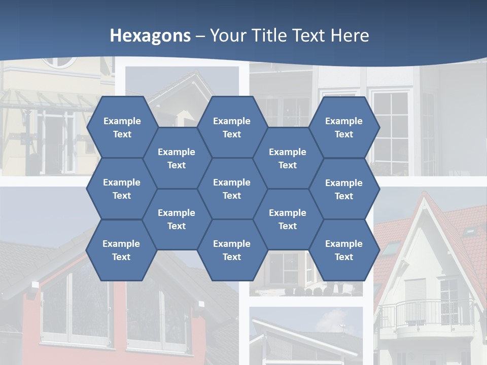 Immobilie Eigenheim Villa PowerPoint Template