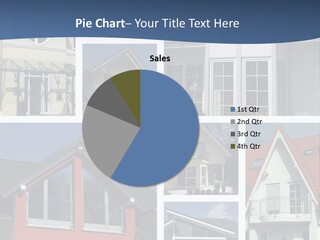 Immobilie Eigenheim Villa PowerPoint Template