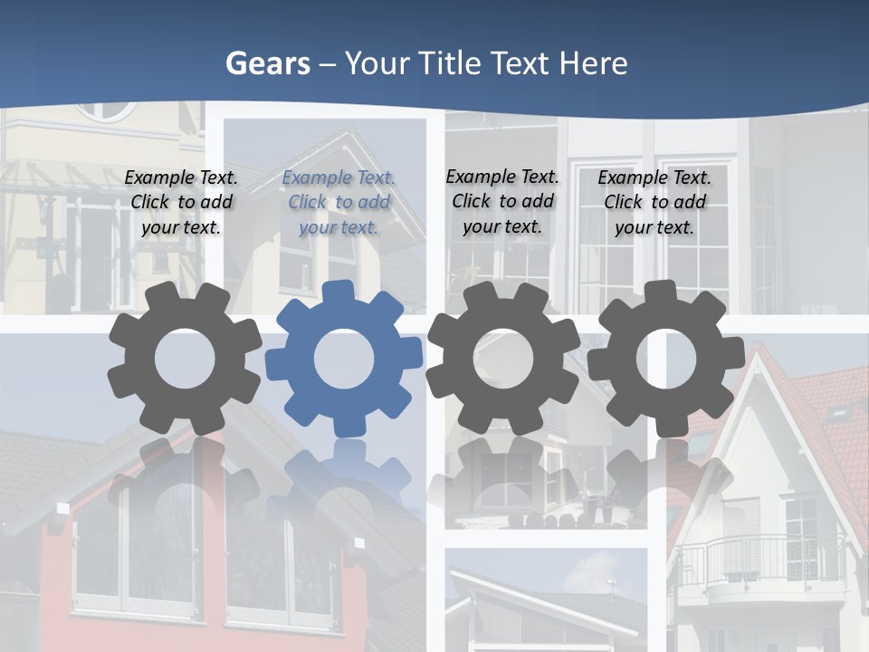 Immobilie Eigenheim Villa PowerPoint Template