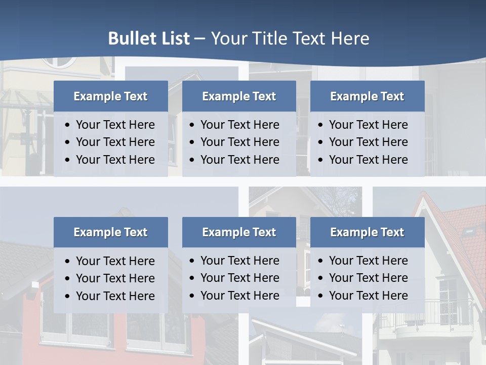Immobilie Eigenheim Villa PowerPoint Template