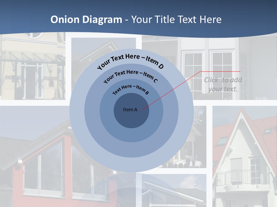 Immobilie Eigenheim Villa PowerPoint Template