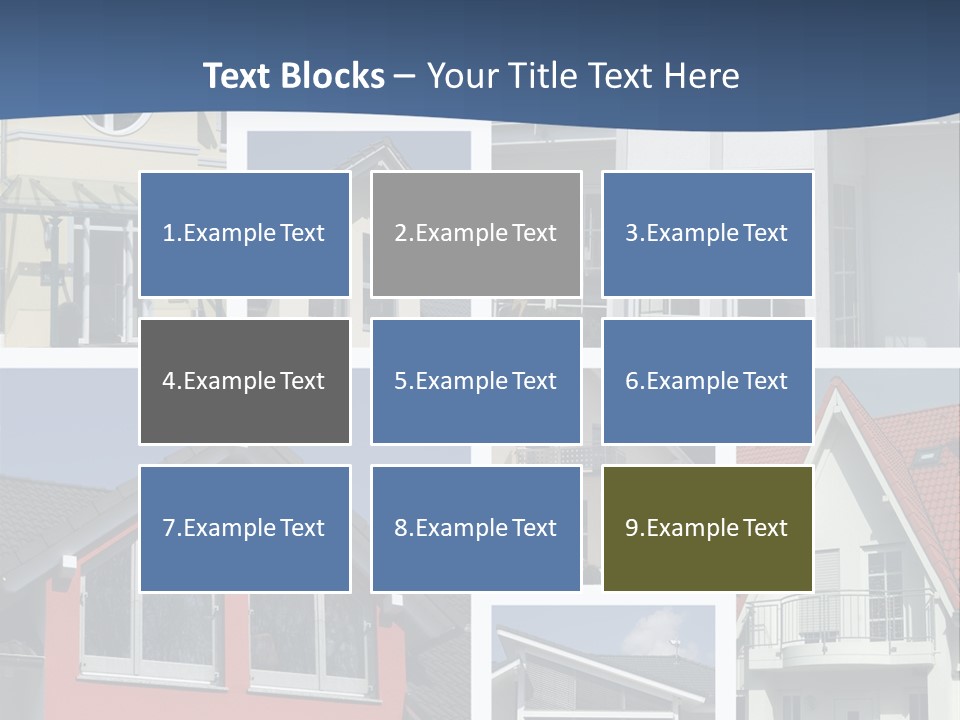 Immobilie Eigenheim Villa PowerPoint Template