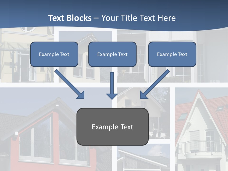 Immobilie Eigenheim Villa PowerPoint Template