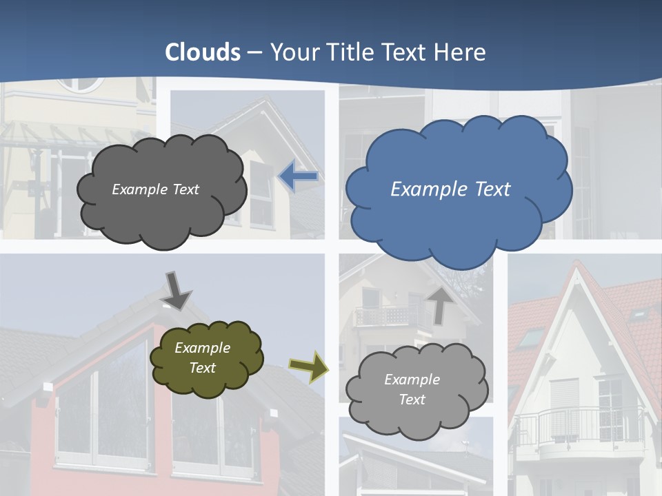 Immobilie Eigenheim Villa PowerPoint Template