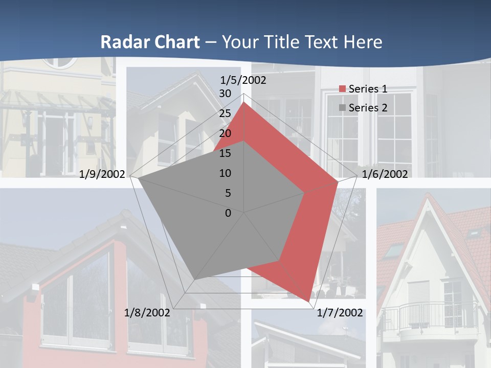 Immobilie Eigenheim Villa PowerPoint Template