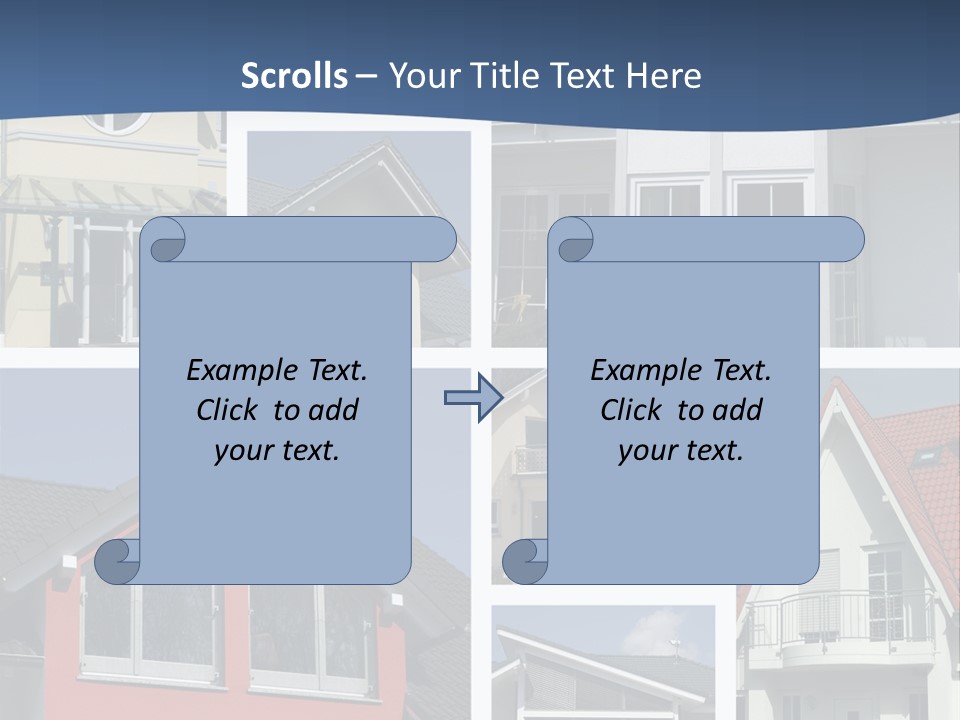 Immobilie Eigenheim Villa PowerPoint Template
