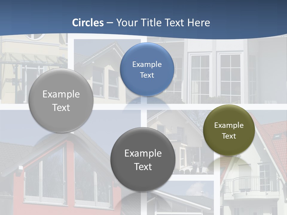 Immobilie Eigenheim Villa PowerPoint Template