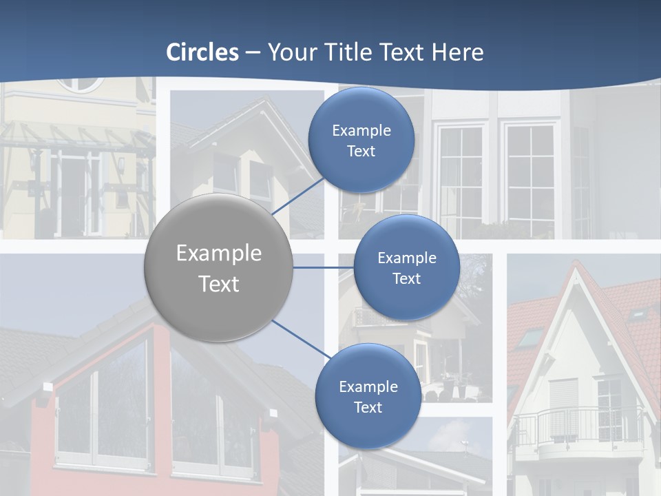 Immobilie Eigenheim Villa PowerPoint Template