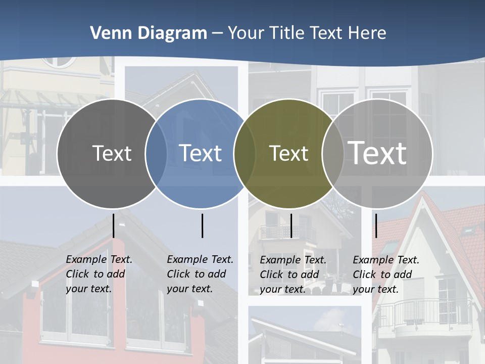 Immobilie Eigenheim Villa PowerPoint Template