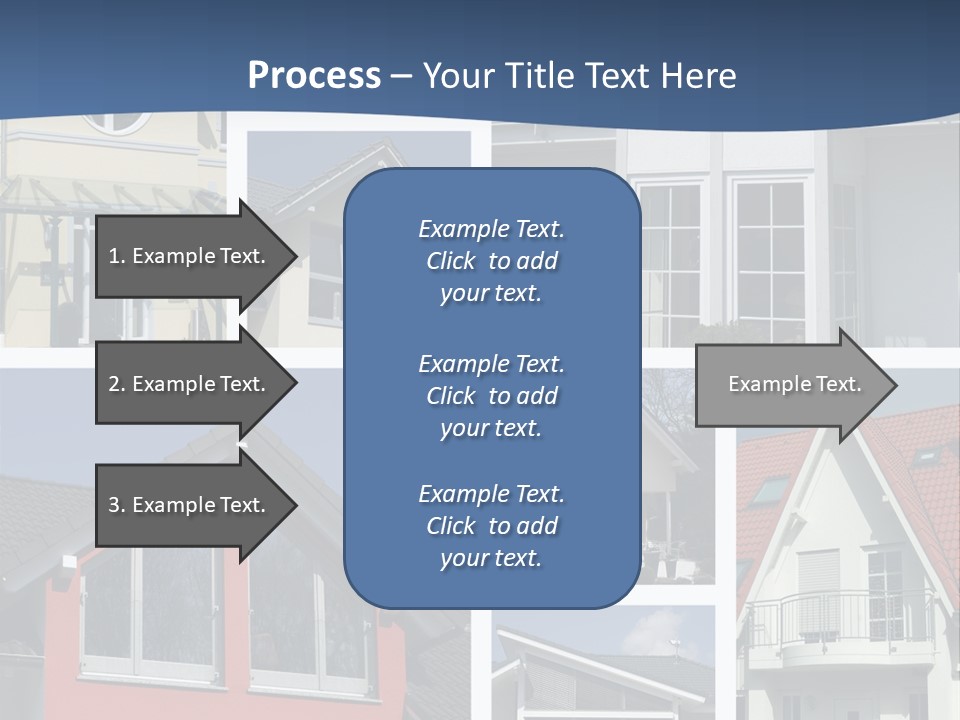 Immobilie Eigenheim Villa PowerPoint Template