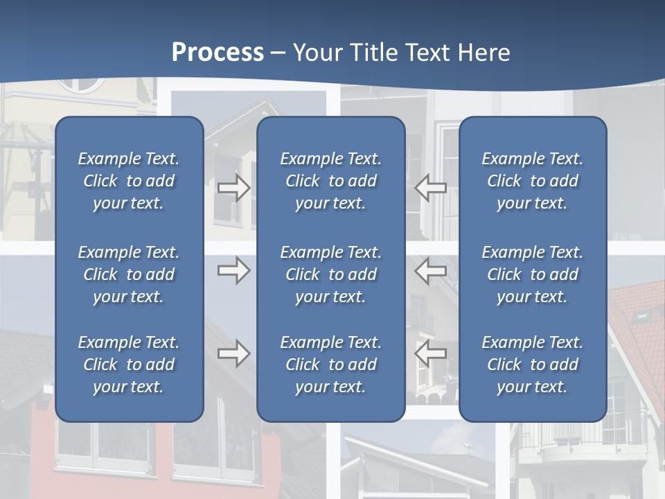 Immobilie Eigenheim Villa PowerPoint Template