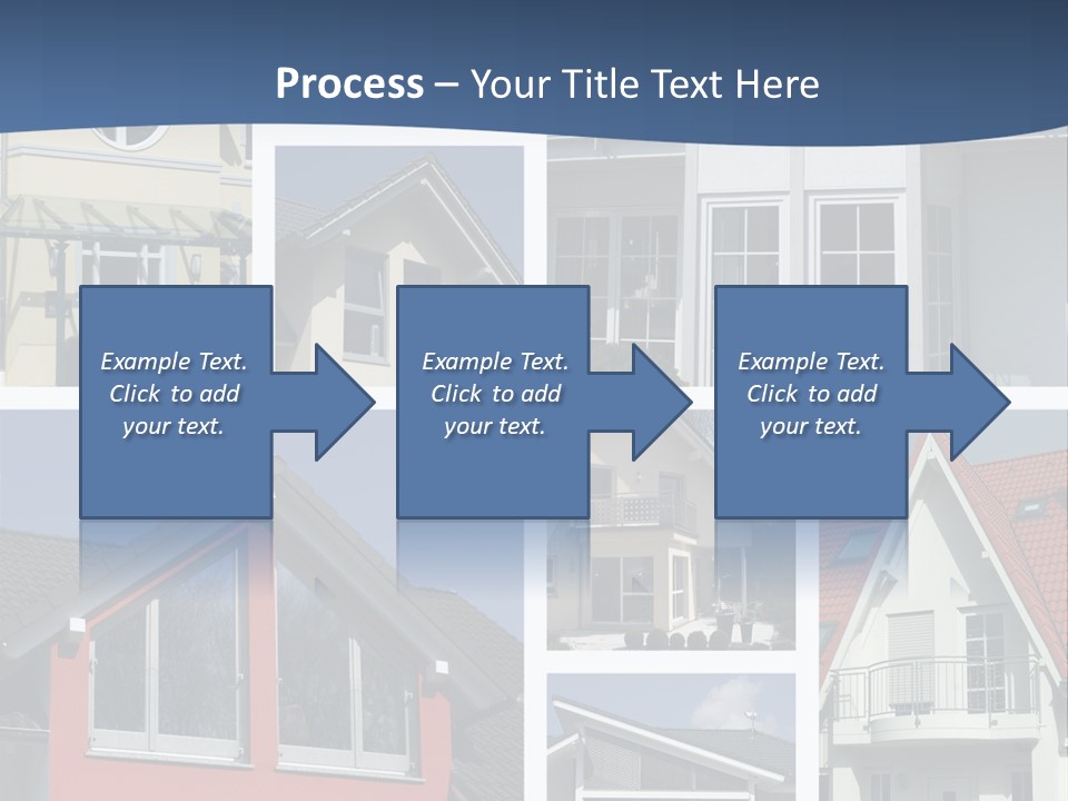 Immobilie Eigenheim Villa PowerPoint Template