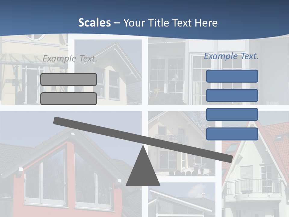 Immobilie Eigenheim Villa PowerPoint Template