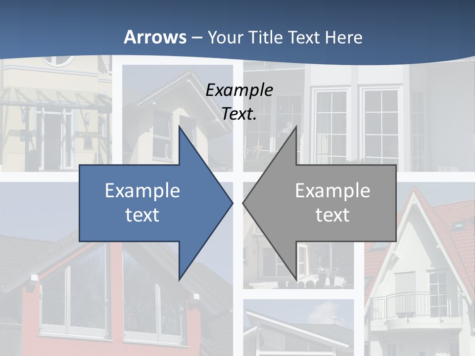Immobilie Eigenheim Villa PowerPoint Template