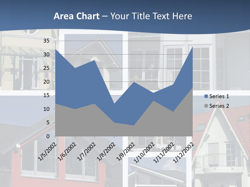 Immobilie Eigenheim Villa PowerPoint Template