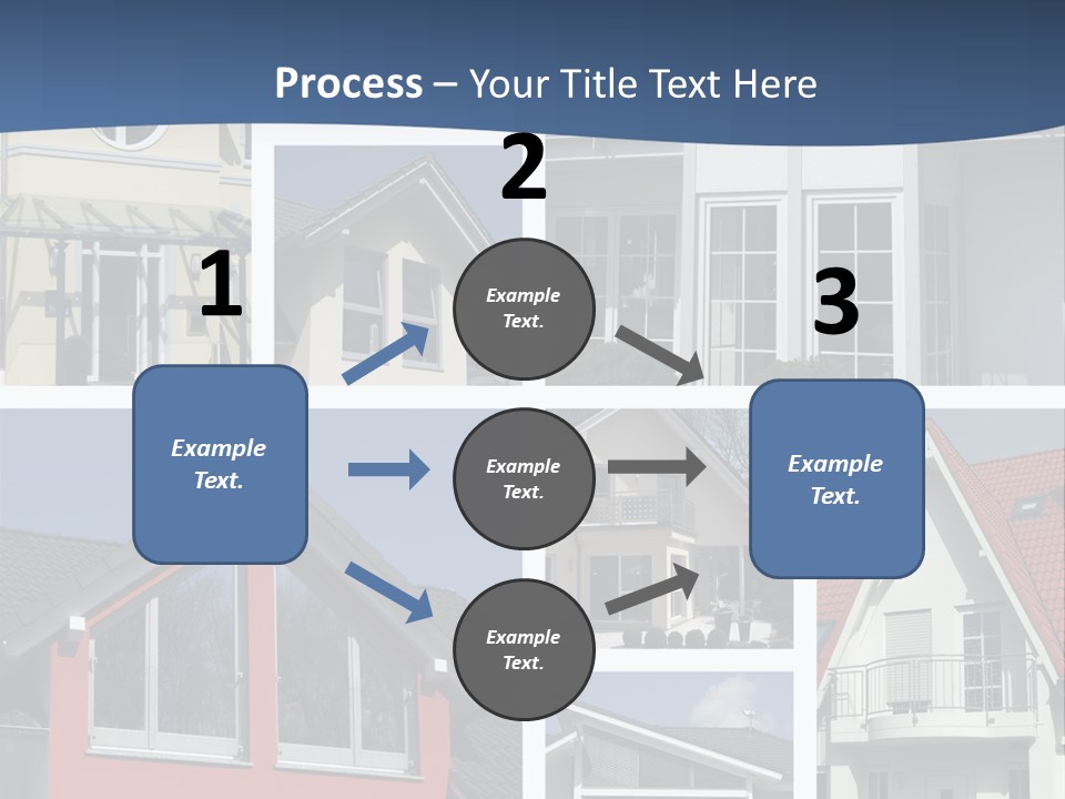 Immobilie Eigenheim Villa PowerPoint Template