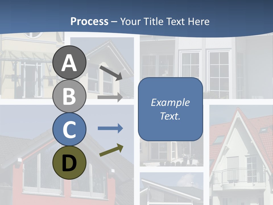 Immobilie Eigenheim Villa PowerPoint Template