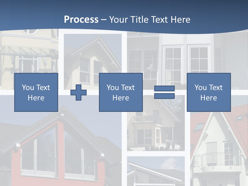 Immobilie Eigenheim Villa PowerPoint Template