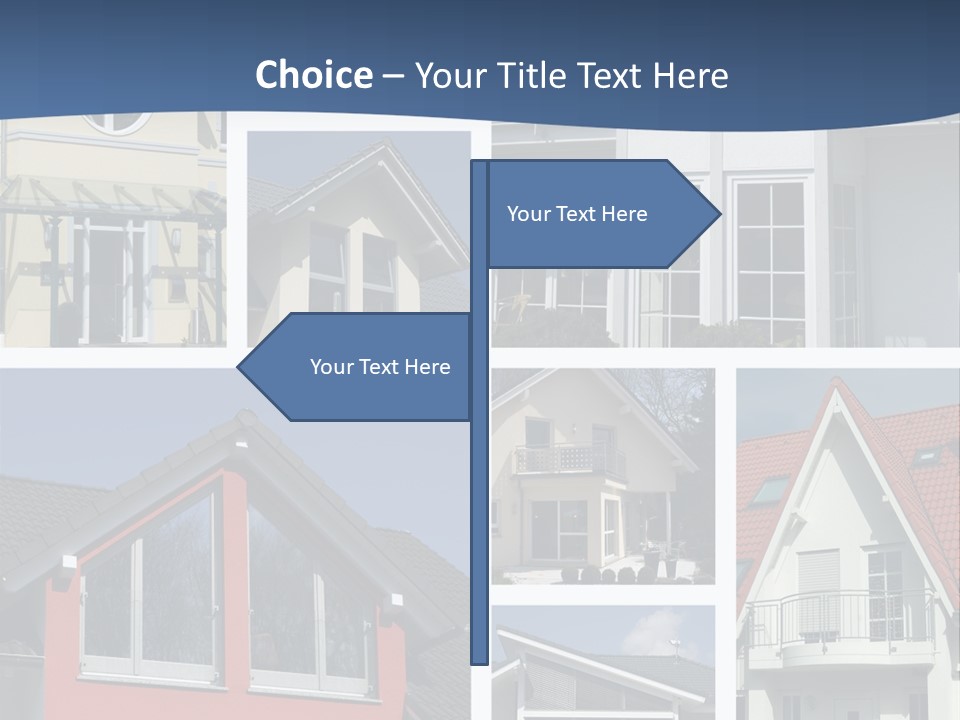 Immobilie Eigenheim Villa PowerPoint Template