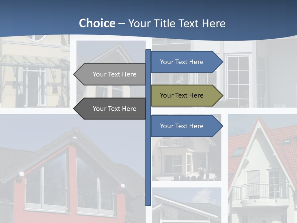 Immobilie Eigenheim Villa PowerPoint Template
