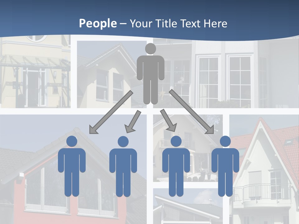 Immobilie Eigenheim Villa PowerPoint Template