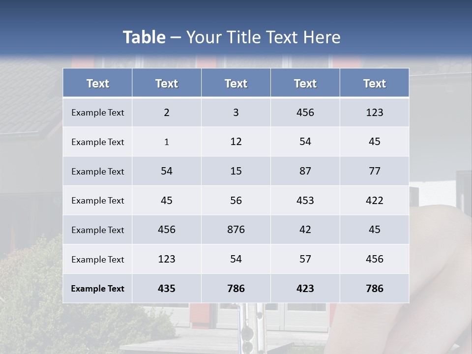 Beziehen Haus Treppe PowerPoint Template